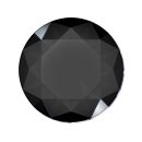 black gemstone