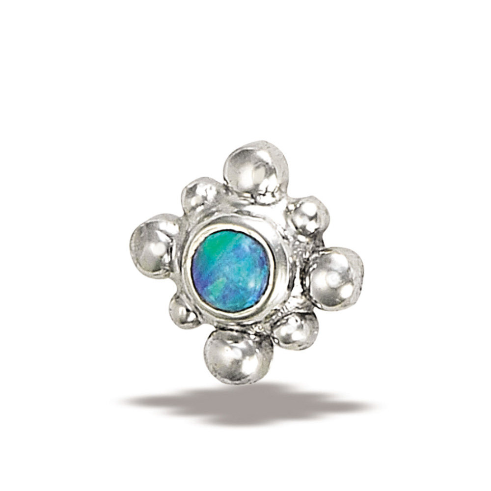 DT036 Burst 2mm Stone Body Gems Gold Body Jewelry With Style