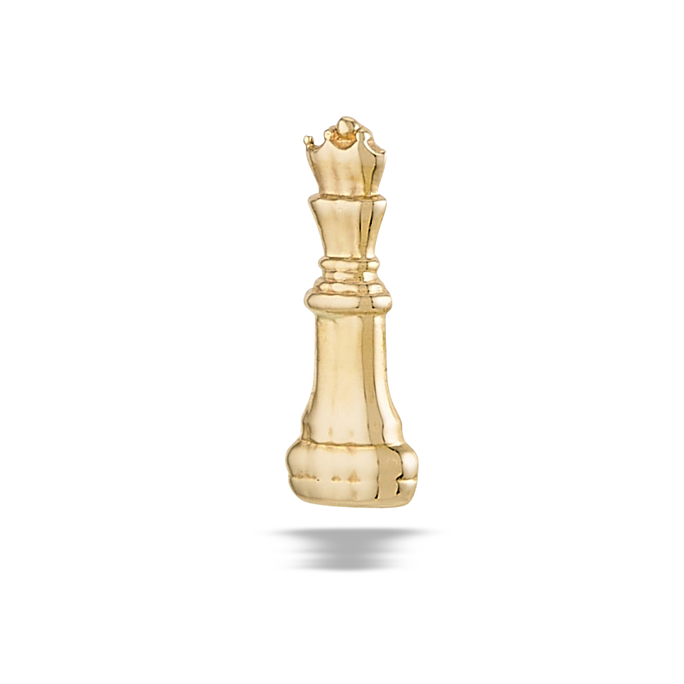 Queen Chess Piece 24K Gold